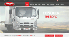 Desktop Screenshot of isuzutruckworld.co.za